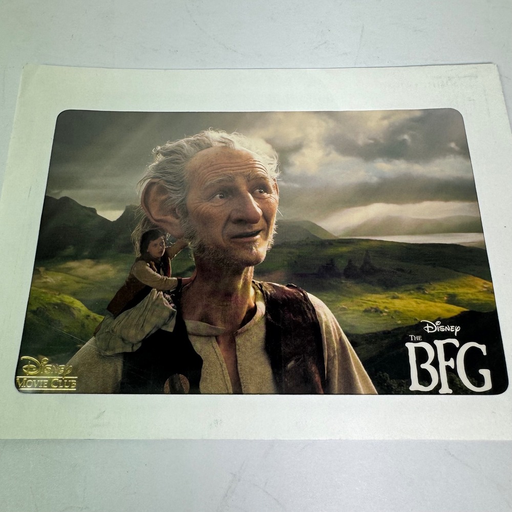 The BFG Disney‎ Movie Club Exclusive 5x7" Lithograph Art Print Film Collectible